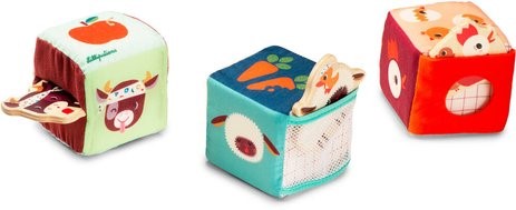 Jeu de cubes bébé Lilliputiens Cache-Cache ferme - L'Atelier Des Tout-Petits