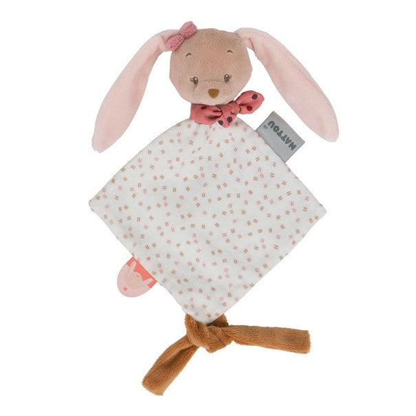 Mini doudou bébé Nattou Pauline le lapin