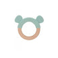 Anneau de dentition Bois et Silicone Lassig Little Chums Chien