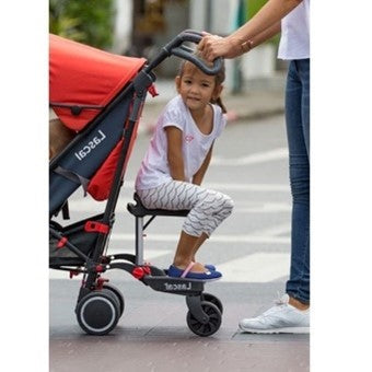 Lascal Sadelsæde til BuggyBoard Maxi rød