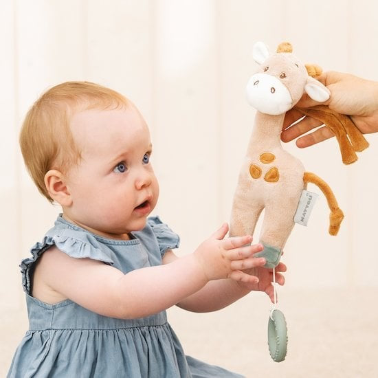Nattou Mini musical Axel et Luna Girafe - L'Atelier Des Tout-Petits