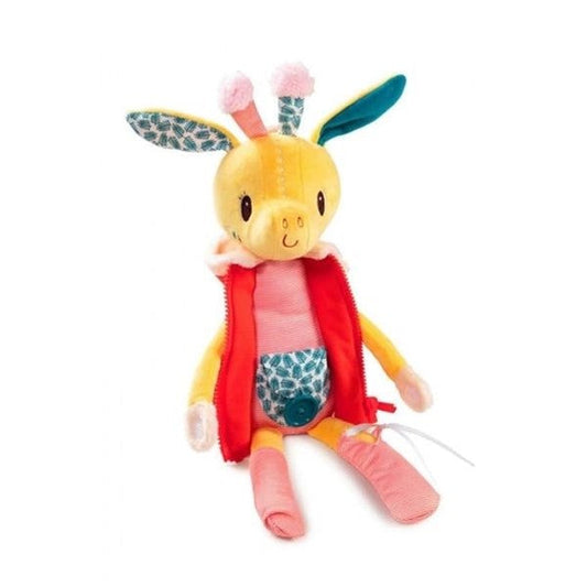 Peluche à habiller bébé Lilliputiens Zia la girafe - L'Atelier Des Tout-Petits