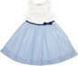 Robe fille Interdit de me gronder Sunny bleu ciel - L'Atelier Des Tout-Petits