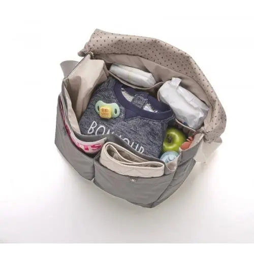 Sac à langer bébé Béaba Vienna II Smart Colors Taupe - L'Atelier Des Tout-Petits
